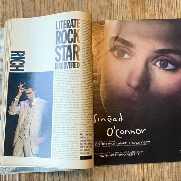 DAVID BOWIE -  Interview magazine - May 1990 - Picture 7 of 12